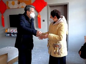 副市长潘峰到睢县开展春节走访慰问活动
