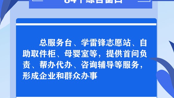 一图带你了解，河南省政务服务中心能干啥